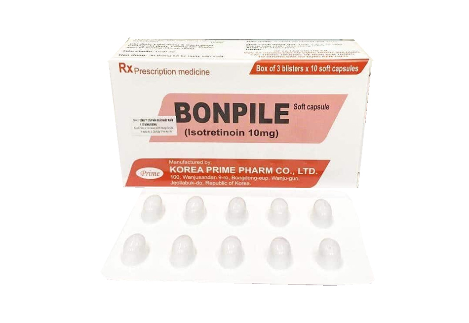 Hình ảnh của thuốc trị mụn Bonpile