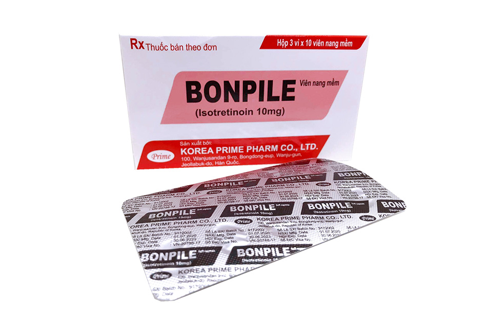 Hình ảnh của thuốc trị mụn Bonpile